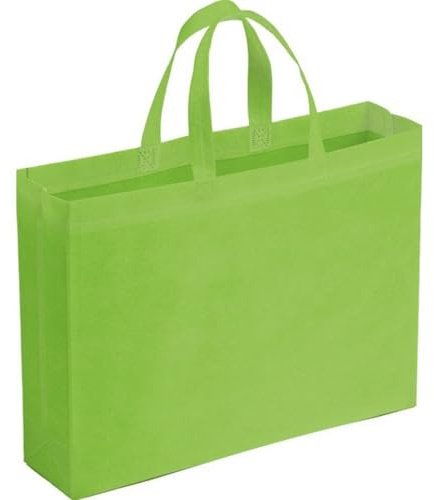 Agendepoint.it - Borsa Shopping Termosaldata 50 Pezzi Tnt Con Soffietto 42x32x10cm - Verde lime