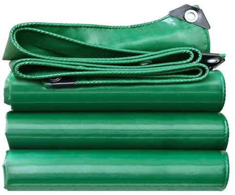 Telone Generico per Camion Struttura Spessa Telone Termico Pieghevole per Garage All'aperto, Personalizzabile Qulamrdk (Color : Green, Size : 6x12m)