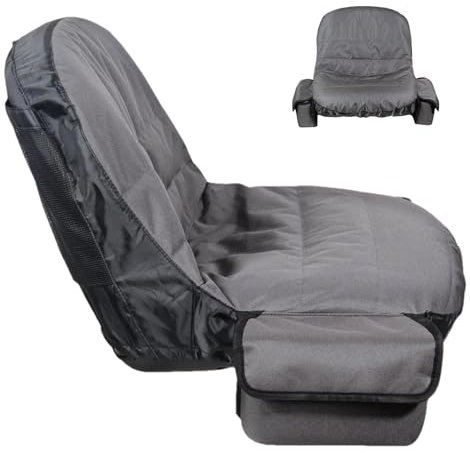 Asiento de tractor para cortacésped | Almohadilla impermeable para asiento de tractor de equitación al aire libre | Herramienta protectora de asiento de diseño de bolsa de bebida aislada para la