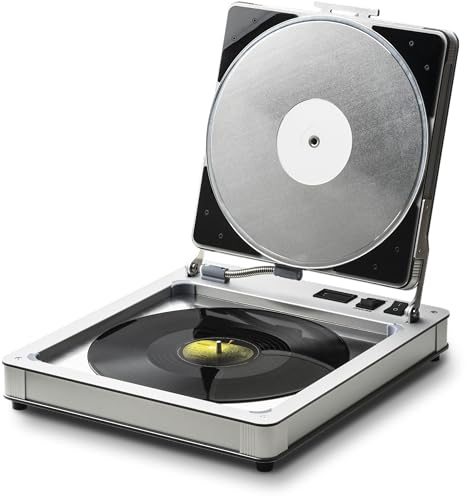 Pro-Ject Flatten it, Beheizte Plattenbügelmaschine, Glättet wellige Schallplatten sanft und sicher