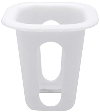 ASHLUYAK 100 cestini per coltivazione idroponica per interni, quadrati, per verdure, senza suolo, per piantare vasi da giardino