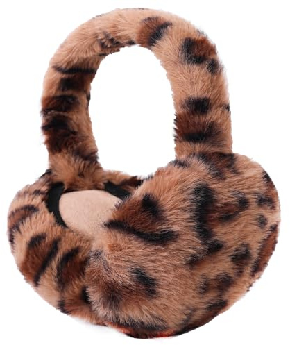 Unning Winter Ohrenschützer Damen Faltbare&Verstellbar Ohrenwärmer Kunstpelz Weich Ohrenschutz Ear Muffs Ear Warmers for Women