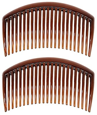 2 Stück Haarkamm Zum Stecken Steckkamm Haare Kunststoffkamm Kopfschmuck Täglicher Gebrauch Für Alle Haartypen Und -Längen