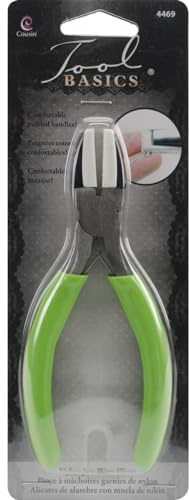 4469 Cousin Nylon Jaw Craft and Jewelry Pliers Green 5 1/2 1