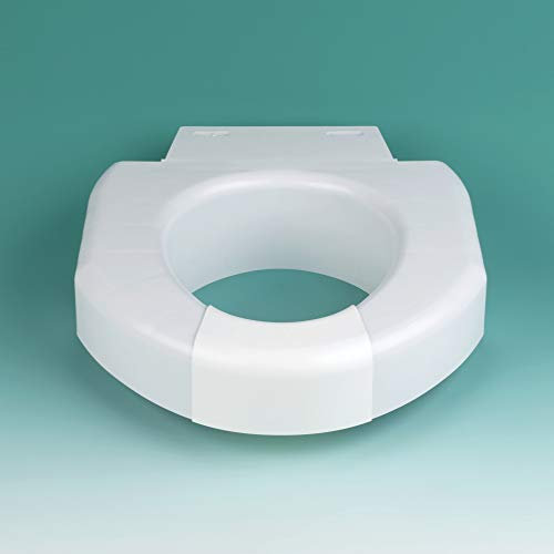 SP ableware Sicherer Bolt Badezimmer erhöht WC-Sitz, weiß (725790002)