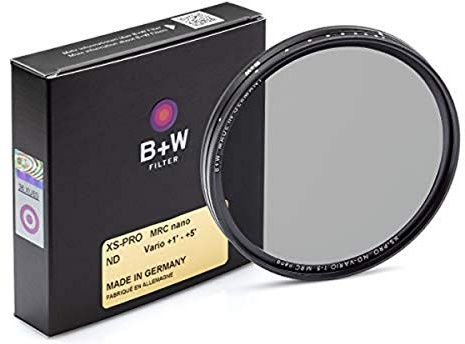 B+W Graufilter ND vario / variabel ND2-32 (77mm, MRC nano, XS-Pro, 16x vergütet, Premium)
