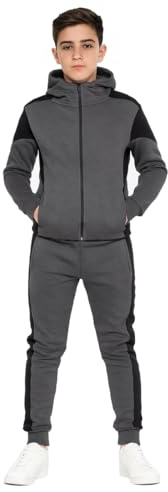 SKT Boys Tracksuit Hooded Hoodie Bottom Jogging Suit Joggers kids Age Blazz 7 8 9 10 11 12 13 Years