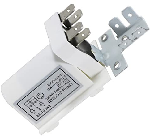 SPARES2GO Interference Filter compatible with Grundig Dishwasher/Tumble Dryer EMI Suppressor (Type DNF06-Z, 250V)
