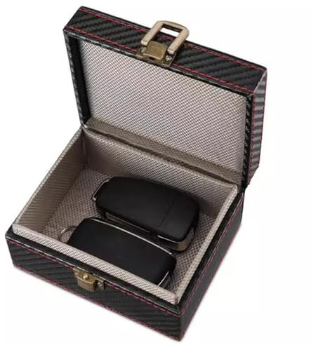 LMLXYZ Faraday Box Faraday-Box, Faraday-Käfig, Für Schlüsselanhänger, Premium-Anti-Hacking-Gehäuseblocker, Autoschlüsselschutz Für Autos, RFID-Schlüsselbox, (Size : 19cmx12cmx9cm)