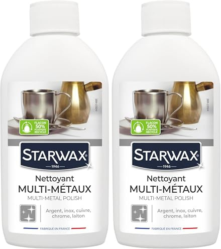 STARWAX Nettoyant Multi-Métaux 250Ml, Voir Descriptif (Lot de 2)
