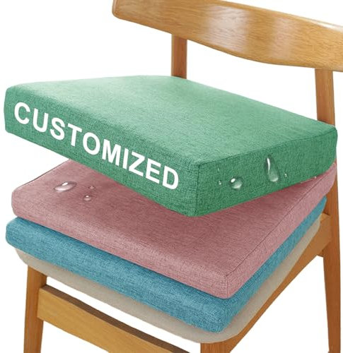 Benutzerdefinierte Gartenbank Sitzkissen, Abnehmbarem Eckbank Auflagen, Outdoor Rutschfeste Sitzkissen Bank Gartenpolster, Waschbar Bank Kissenauflage Terrasse Sitzpolster, Auflage Bank (10cm Dicke)