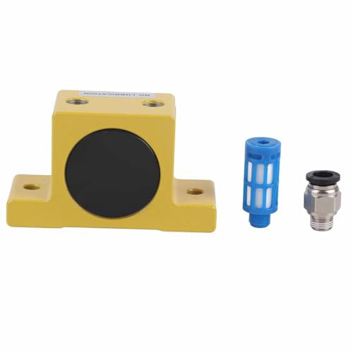 Klanata 1/8 NPT Pneumatic Vibrator, Air Compressor Accessory for Inline Vibration, Sandblaster Cabinet Hopper, Industrial Machine