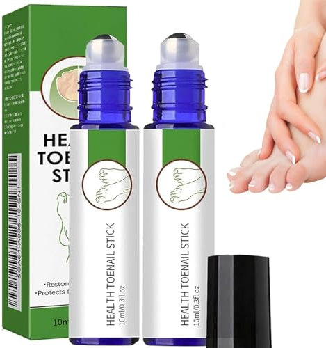 2pcs NailShield Stick,Nailshield Anti Fungal Stick,Nail Shield Stick Roll on,Natural Nail Strengthener for Damaged Nails,Nail Hardener,Nail Growth Treatment,Nail Repair Kit for Broken Natural Nails