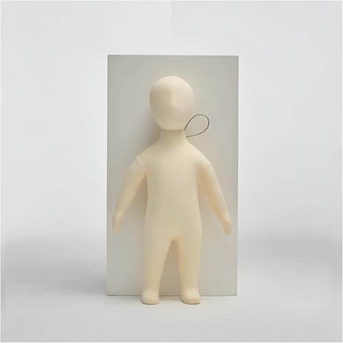 Kinderpuppe, Ganzkörper, Unisex, ansteckbare Schaufensterpuppe mit biegbaren Armen und Beinen für Schaufenster/Weihnachtsinstallation, 3 Jahre alt