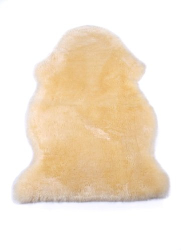 Naturasan Peau d'agneau pour bébé - Tannage médical - Peau naturelle mérinos douce et respirante - Régulation de la température - Coussin d'assise pour poussette, nacelle, siège auto (60-70 cm cousu)