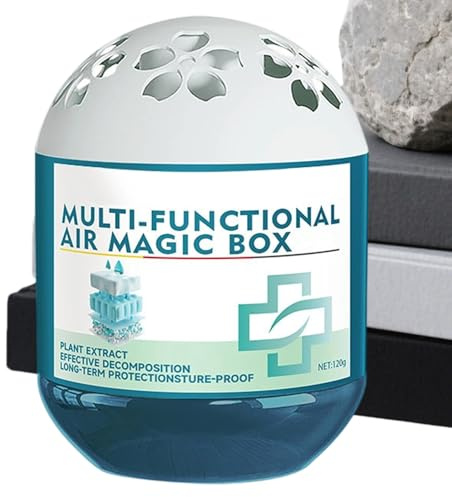 Purificatore D'aria, Scatola Per Rimozione Polvere, 120 G, Filtro 'aria Automatico, Trappola Per Polvere Silenziosa, Deodorante Per Estratti Vegetali, Per Armadio, Armadio, Stanza Dei Bambini,