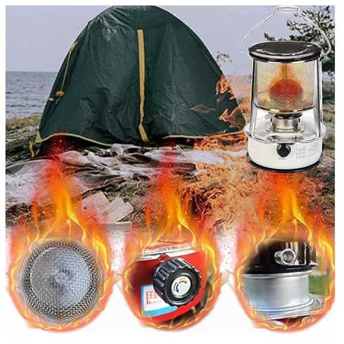 Indoor Kerosene Stove Burner， Kerosene Heaters For Indoor Use Portable Stove Burner(White 6l)