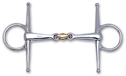 Stübben Gebiss 2273 Schenkeltrense 2 in 1-13,5 cm - 16 mm - Sweet Copper Mittelstück