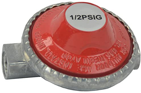 Hot Max 24204 Low Pressure Propane Regulator, 1/2 Psi