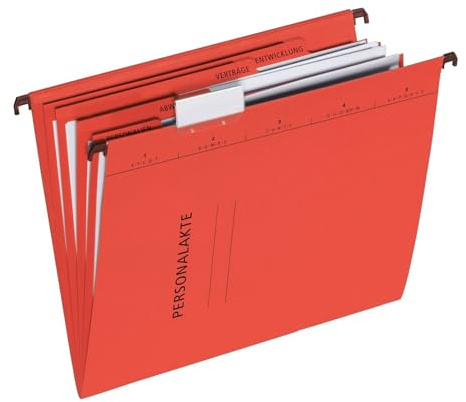 Pagna 10 x Personalakte BxHxT 340x245x3mm rot