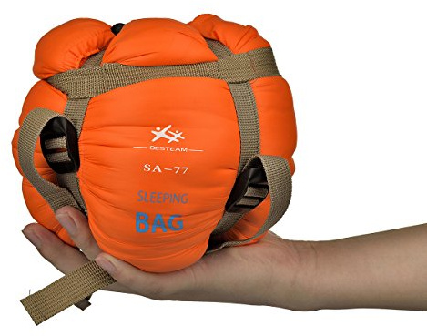 WERTYCITY Warm Weather Sleeping Bag, Ultra-Light Compact for Backpacking