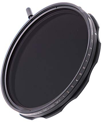 JONGSUN Filtre ND Variable 82mm, S-Pro MRC 16 Couches Revêtements Nano, 10 Arrêt ND2-ND1000 Graduées, Caméra Filter Densité Neutre