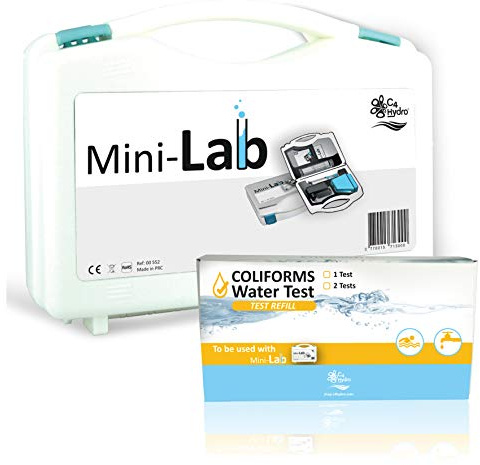 C4Hydro Coliforms Starter Pack • Test de présence des coliformes dans l'eau Dont E. coli • Analyse la qualité de Votre Eau.