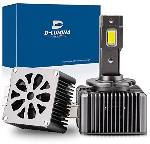 D-Lumina D3S D3C D3R LED Lampadine LED per auto a prova di errore 100% Canbus 70W 16000LM Sostituisci lampadine allo xeno HID OEM Plug and Play - 2 lampade