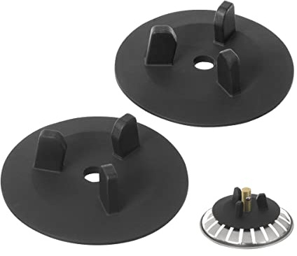 Aieve 2 Stk. Ersatz Dichtung für Siebkörbchen kompatibel mit IKEA Atlant Spültisch /Domsjö Spüle Dichtungsring Waschbecken Siebkorb Stöpsel Sieb Ersatzteil, Reparatur von Spülbeckenstöpseln