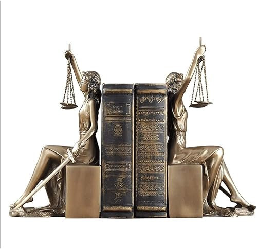 LIOONS Buchstützen, Figur, Skulptur, dekorative Buchstütze, Abstrakter Halt, Bücher, 13,5 x 11 x 26 cm, Buchstopper für strapazierfähige Büro-Buchstützen