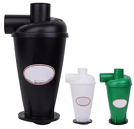 RAYPUR Collecteur de poussière aspirateur Filtre séparateur de poussière capteur Turbo avec Base à Bride 1 Ensemble Compatible for Cyclone SN50T3 (Color : Groen)