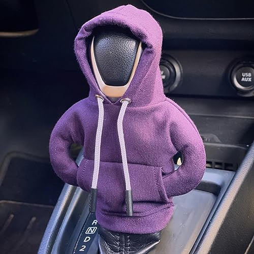 Auto Schaltknauf Abdeckung | T-Shirt für Gear Shifter für das Getriebe in Ihre Auto | Kreative Auto Schaltknauf Abdeckung Schaltknauf Hoodie | Lustige Auto Schalthebel Innenraum Dekoration Zubehör