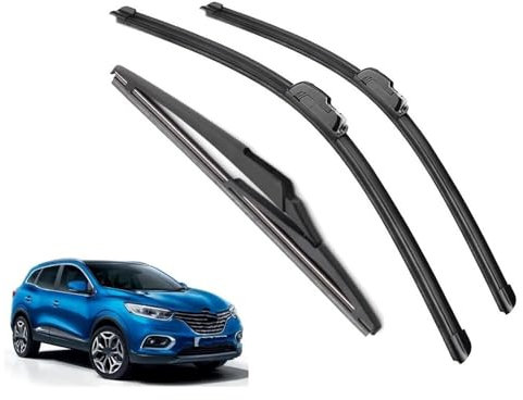 Car Front Rear Wiper Blades Brushes Cutter Accessories J Hook For Renault For Kadjar 2015 2016 2017 2018 2019 Windshield Wiper