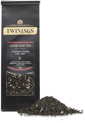 Twinings London Strand Earl Grey Loose Leaf Tea 100g