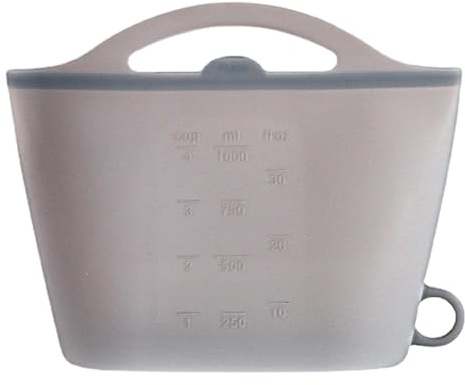 Sacs de stérilisateur à vapeur en silicone - Sacs de rangement alimentaires réutilisables, conteneurs à sandwich pour congélateur | Sacs de rangement pliables et lavables au lave-vaisselle