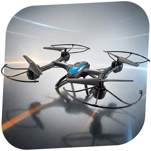 RC Drohne für Sammler mit LED, Headless-Mode, 3D-Flip, ab 14 Jahren | Ready-to-Fly Hobby-Modell mit 100 m Reichweite, 7–8 Min. Flugzeit, 6-Achsen-Gyroskop und optional erweiterbar um FPV