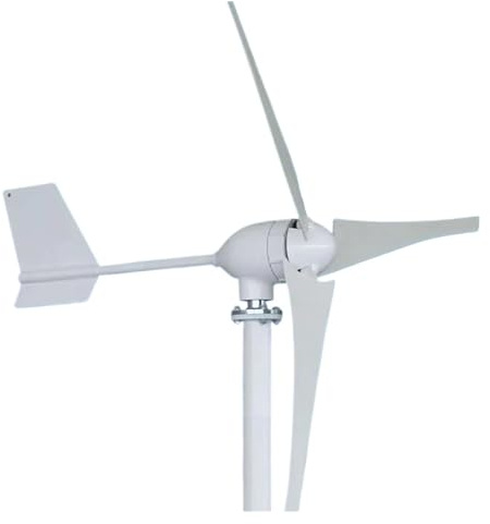 Aerogenerador Eolico, Turbina aerogeneradora de 15kW for granja doméstica, generador de ventilador eólico de energía libre de 12V, 24V y 48V, molino de viento Horizontal pequeño, CA trifásica(3B,48V_1
