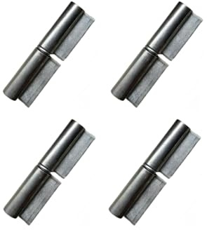 Torband 60mm Anschweissband Türband Torscharnier Anschweißscharnier mit Fahne 4 Stück