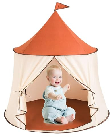 Inomhustält för barn, tält för barn | Utomhusleksaker för småbarn,Princess Tent Girls Playhouse barn Castle Toy for Children inomhus och utomhusspel