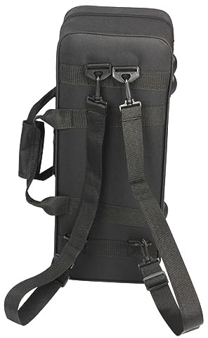 Kisangel Zaino Tromba Morbido Borsa Porta Strumenti con Tracolle Custodia Protettiva per Tromba Flauto e Accessori