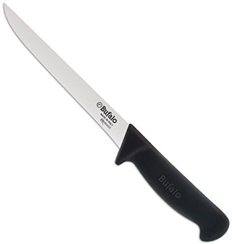 COLTELLO DISOSSO STRETTO PROFESSIONALE BUFALO CM. 13