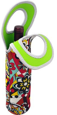 Kesper Bottle Cooler Wine Cooler for 1 Bottle Blue Drinks Cooler Cool Bag
