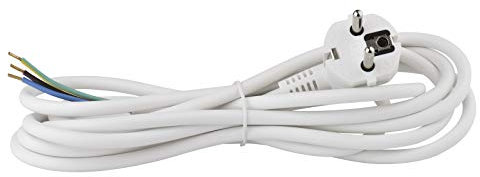 Emos Flexo cavo PVC 3 x 1,5 mm, 3 m, colore bianco, KF CR2 H05VV-F F3 hy005 M-F