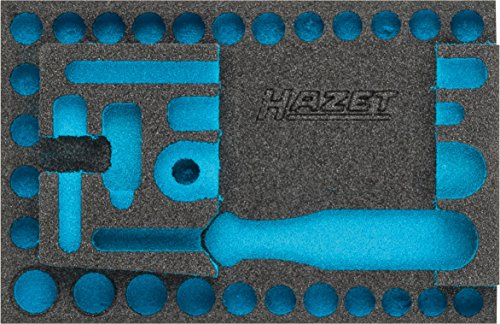 HAZET 2-Komponenten Weichschaumeinlage 163-339L, Länge 172 mm | Länge 172 mm, Breite 114 mm, 10 g, 1/9 (172 x 114 mm) / auch für HAZET 165-S , L x B: 172 mm x 114 mm