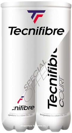 Tecnifibre Palline da Tennis Court Pack 8 Palline