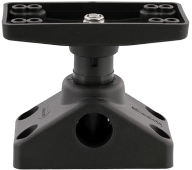 Scotty #269 Swivel Fishfinder Mount for Lowrance, Eagle w/Side/Deck Mount, Black