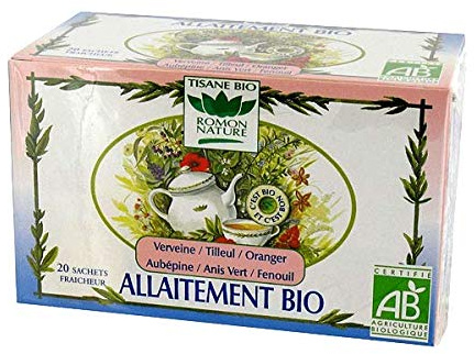 Romon Nature - Tisane Allaitement Bio - 20 sachets