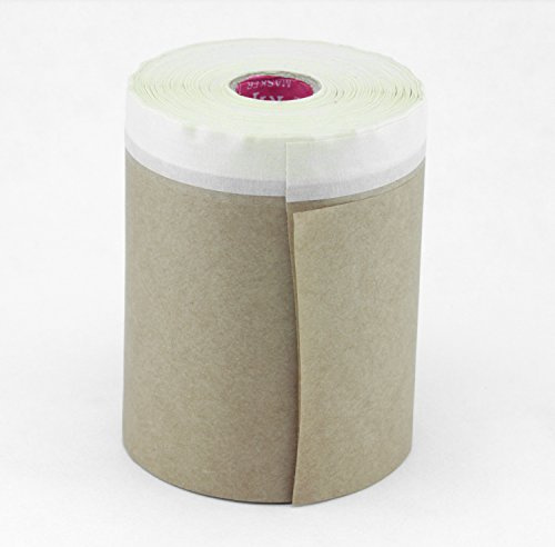 kip 334 Papier-Masker, Feinkrepp & Natronpapier, 180mm x 25m | Washi, UV-beständig, reißfest, Abdeckpapier, hohe Klebkraft, Malerarbeiten