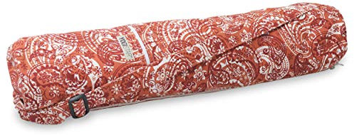 Yogatasche Yogibag® Basic - Zip - Cotton - Art Collection - 65 Cm - Paisley Orange-red