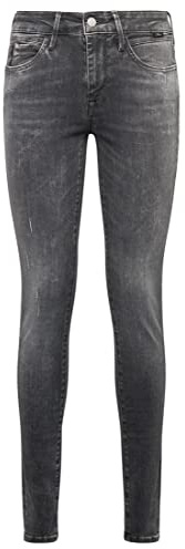 Mavi Damen Damen Jeans Hose Adriana Stretchdenim Light Indigo Glam [22737]